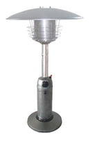 AZ Patio Heaters Table Top Patio Heater in Hammered Silver / Bronze