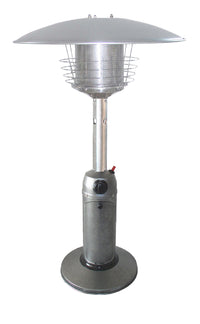 AZ Patio Heaters Table Top Patio Heater in Hammered Silver / Bronze
