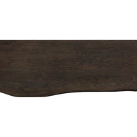 Sunpan Lewis Desk Grey / Dark Brown