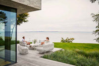 Cane-Line Nest 3-Seater Sofa OUTDOOR With Cane-Line Natte Cushions