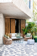 Cane-LIne Nest 2-Seater Sofa OUTDOOR With Cane-Line Natte Cushions