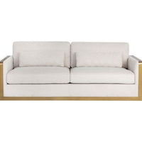 Sunpan Lean Sofa - Belfast Oatmeal