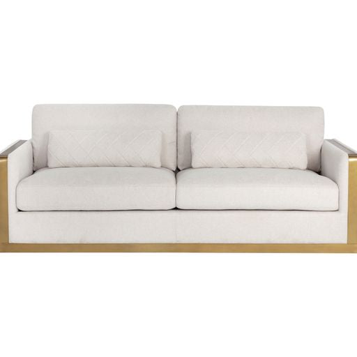 Sunpan Lean Sofa - Belfast Oatmeal