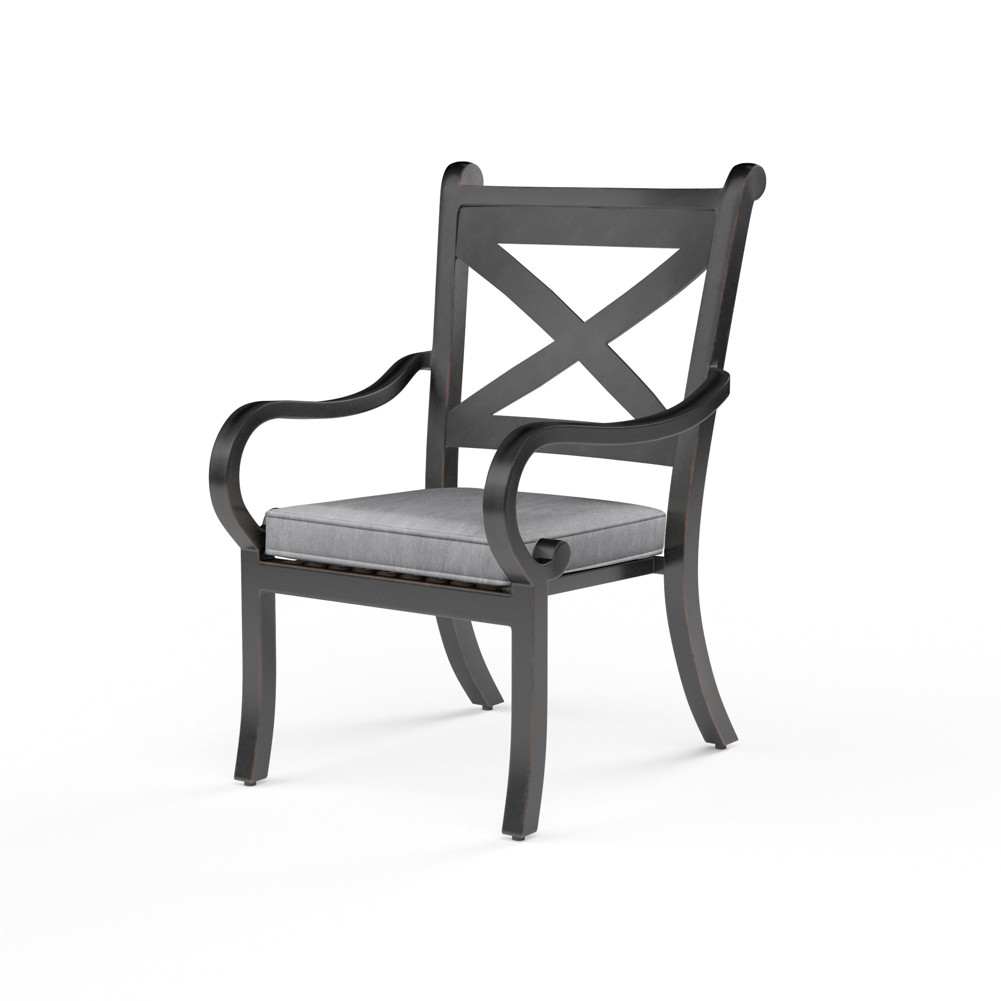 Sunset West Monterey Swivel Dining Chair with Cushion
