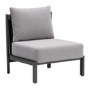 Zuo Modern Horizon Accent Chair in Gray
