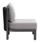 Zuo Modern Horizon Accent Chair in Gray