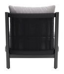 Zuo Modern Horizon Accent Chair in Gray