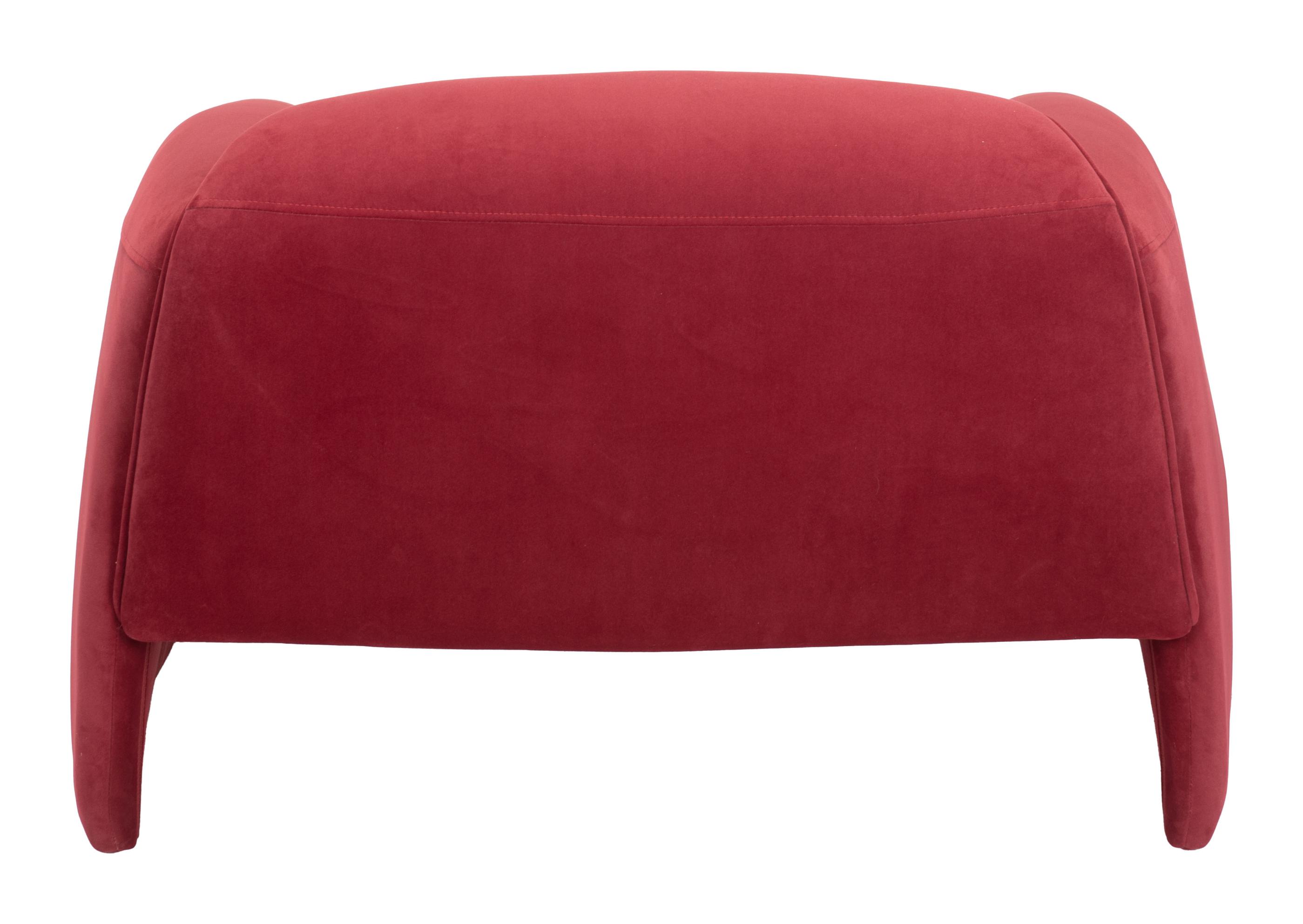Zuo Modern Viana Accent Chair in Burnt Orange/Aquamarine