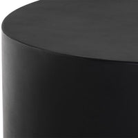 Sunpan Rubin Coffee Table Black and Terrazzo