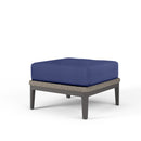 Sunset West Marbella Aluminum Ottoman with Cushions