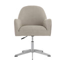 Sunpan Holland Office Chair - Zenith Taupe Grey / Taupe Sky