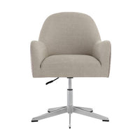 Sunpan Holland Office Chair - Zenith Taupe Grey / Taupe Sky