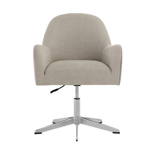 Sunpan Holland Office Chair - Zenith Taupe Grey / Taupe Sky