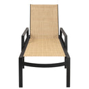 Woodard Hudson Sling Adjustable Chaise Lounge