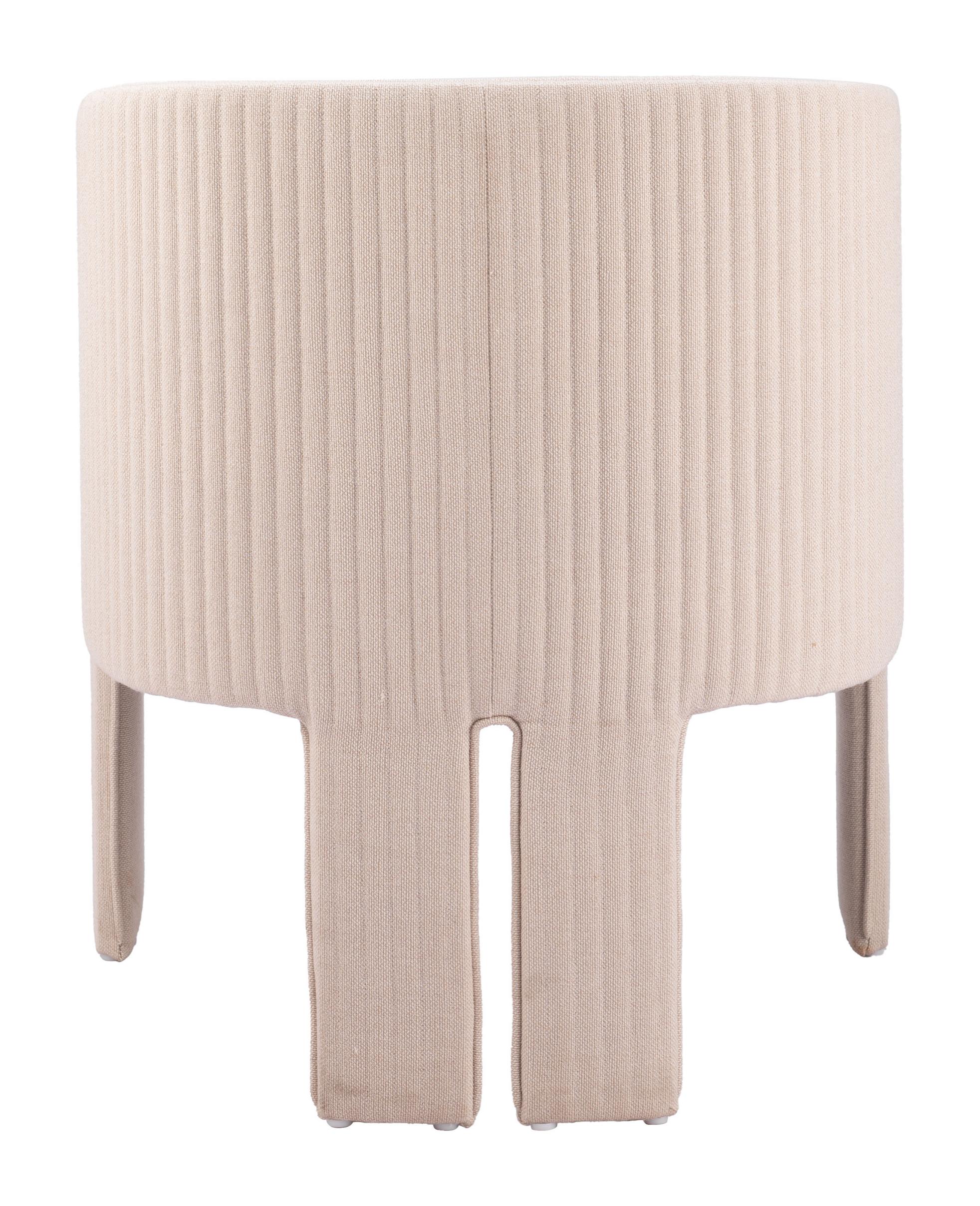 Zuo Modern Hull Accent Chair in Slate Gray/Beige