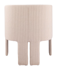 Zuo Modern Hull Accent Chair in Slate Gray/Beige