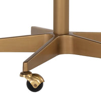 Sunpan Kenna Office Chair in Belfast Navy / Belfast Oatmeal