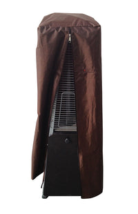 AZ Patio Heaters Table Top Glass Tube Patio Heater Cover in Black / Mocha