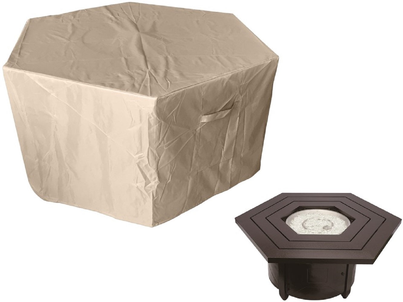 AZ Patio Heaters Hexagon Fire Pit Cover