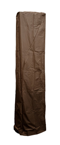 AZ Patio Heaters Square Glass Tube Patio Heater Cover in Black / Mocha / Paprika