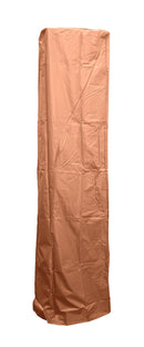 AZ Patio Heaters Square Glass Tube Patio Heater Cover in Black / Mocha / Paprika