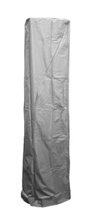 AZ Patio Heaters Square Glass Tube Patio Heater Cover in Silver / Tan
