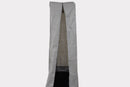 AZ Patio Heaters Square Glass Tube Patio Heater Cover in Silver / Tan
