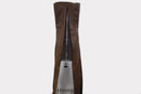 AZ Patio Heaters Triangle Glass Tube Patio Heater Cover in Black / Mocha