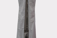 AZ Patio Heaters Triangle Glass Tube Patio Heater Cover in Paprika / Silver