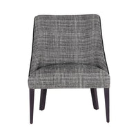 Sunpan Ragona Lounge Chair Grey Oak-Naya Check Black / Light Grey Oak-Naya Check Light Grey
