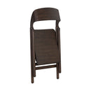 Sunpan Ronny Folding Dining Chair - Black / Walnut