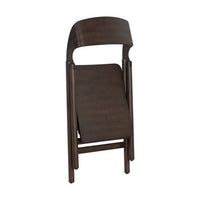 Sunpan Ronny Folding Dining Chair - Black / Walnut
