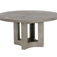 Sunpan Elma Dining Table 60'' in Ash Grey / Natural