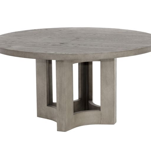 Sunpan Elma Dining Table 60'' in Ash Grey / Natural