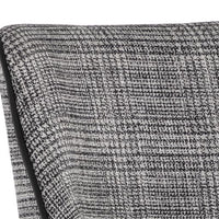Sunpan Ragona Lounge Chair Grey Oak-Naya Check Black / Light Grey Oak-Naya Check Light Grey