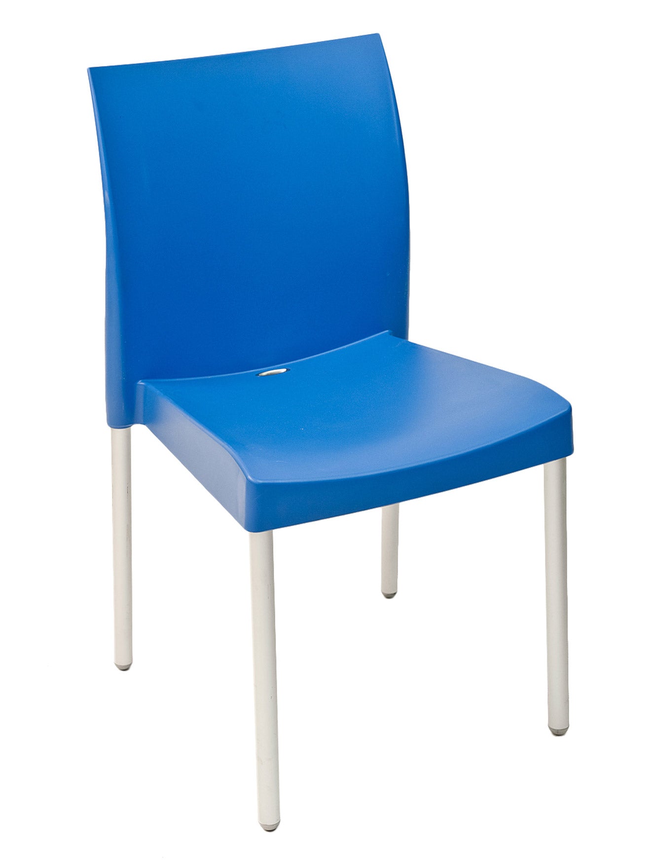 Florida Seating Polypropylene Shell With Aluminum Legs Side Chair - WIC-10