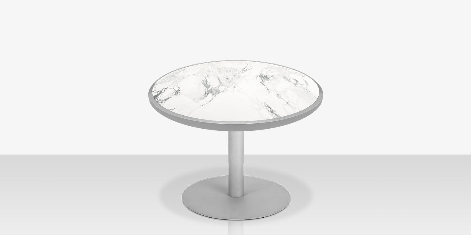 DecoScapes Iconic Porcelain Insert 48'' Diameter Dining Table Top