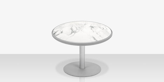 DecoScapes Iconic Porcelain Insert 48'' Diameter Dining Table Top
