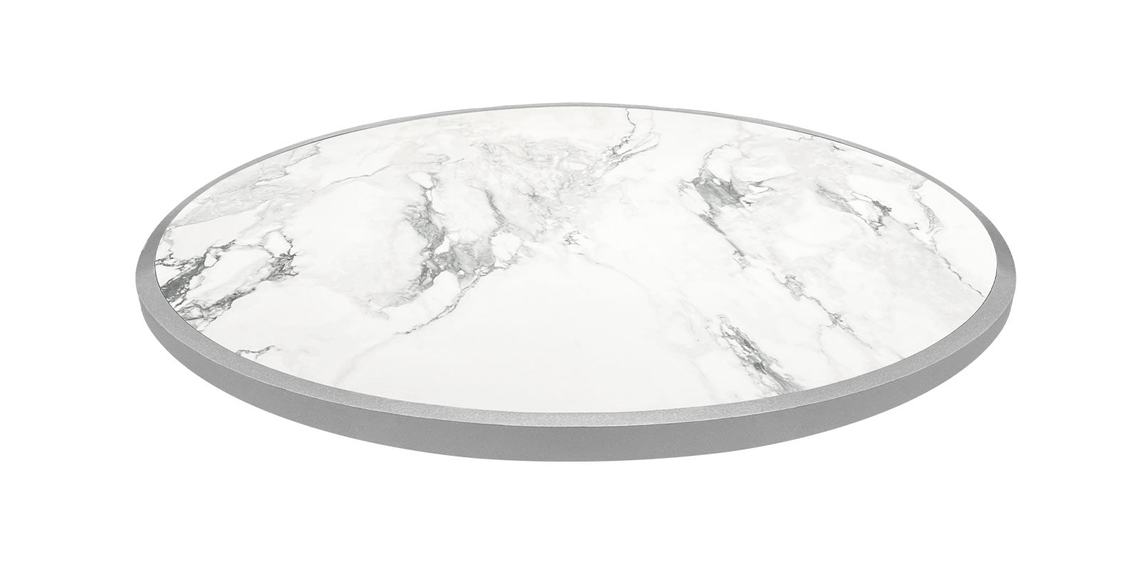DecoScapes Iconic Porcelain Insert 48'' Diameter Dining Table Top