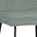 Sunpan Jovanah Counter Stool in Aosta Autumn / Aosta Jade / Bravo Black - Set of Two