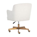 Sunpan Karina Office Chair Cornflower Blue Sky / Copenhagen White