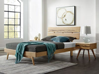 Greenington Azara Queen Platform Bed, Caramelized / Sable