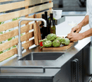 Cane-Line Kitchen Table Top Incl. Sink And Fixtures