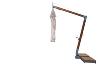 Bambrella Levante 3.5m Round Side Wind Bamboo Umbrella