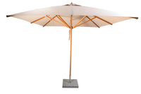 Bambrella Levante 3.0m Square Bamboo Umbrella