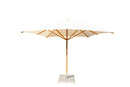 Bambrella Levante 3.4m Square Bamboo Umbrella