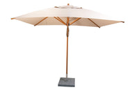 Bambrella Levante 2.0 x 3.0m (6.5 x 10) Rectangle Bamboo Umbrella