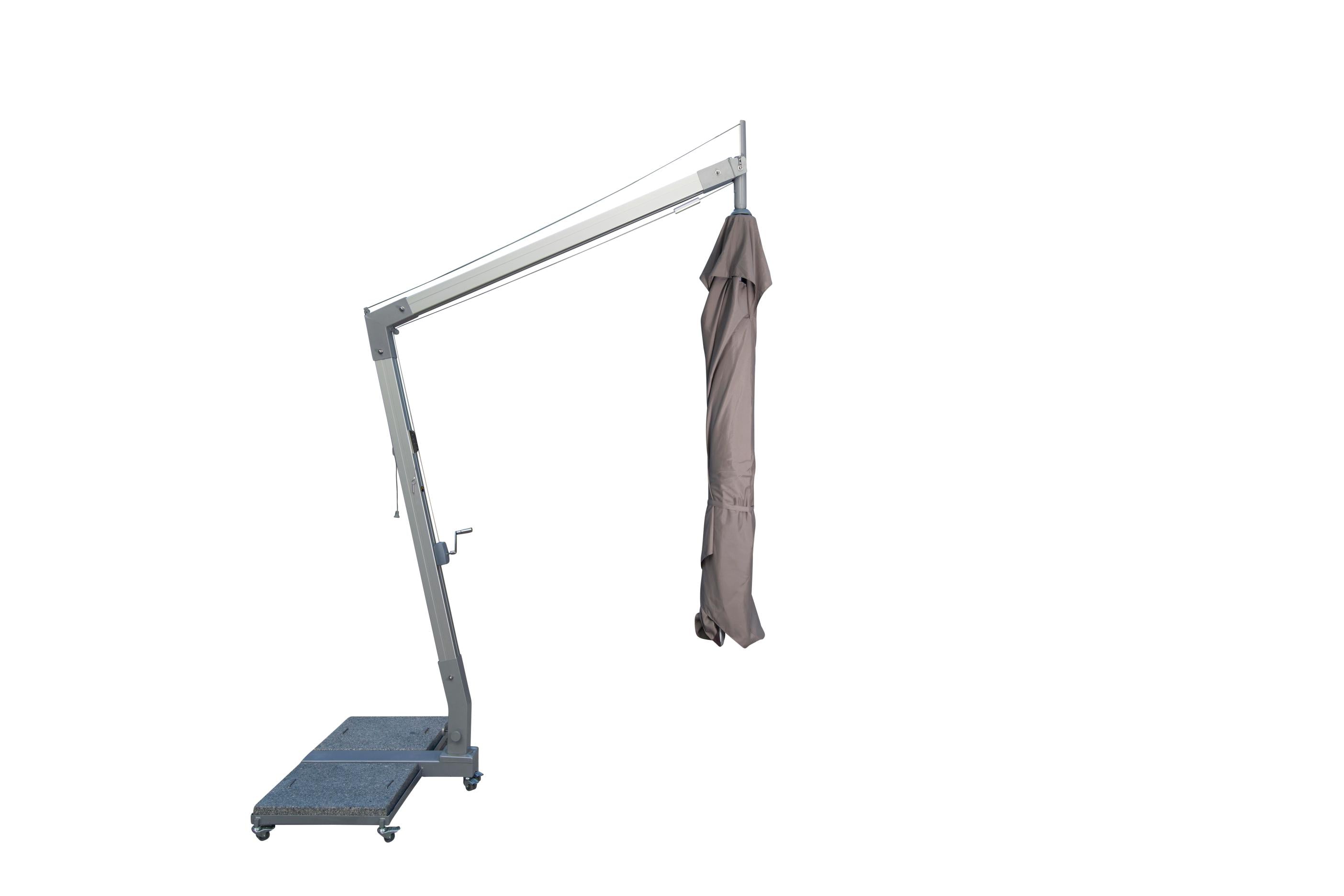Bambrella Hurricane 3.4m Square Side Wind Umbrella
