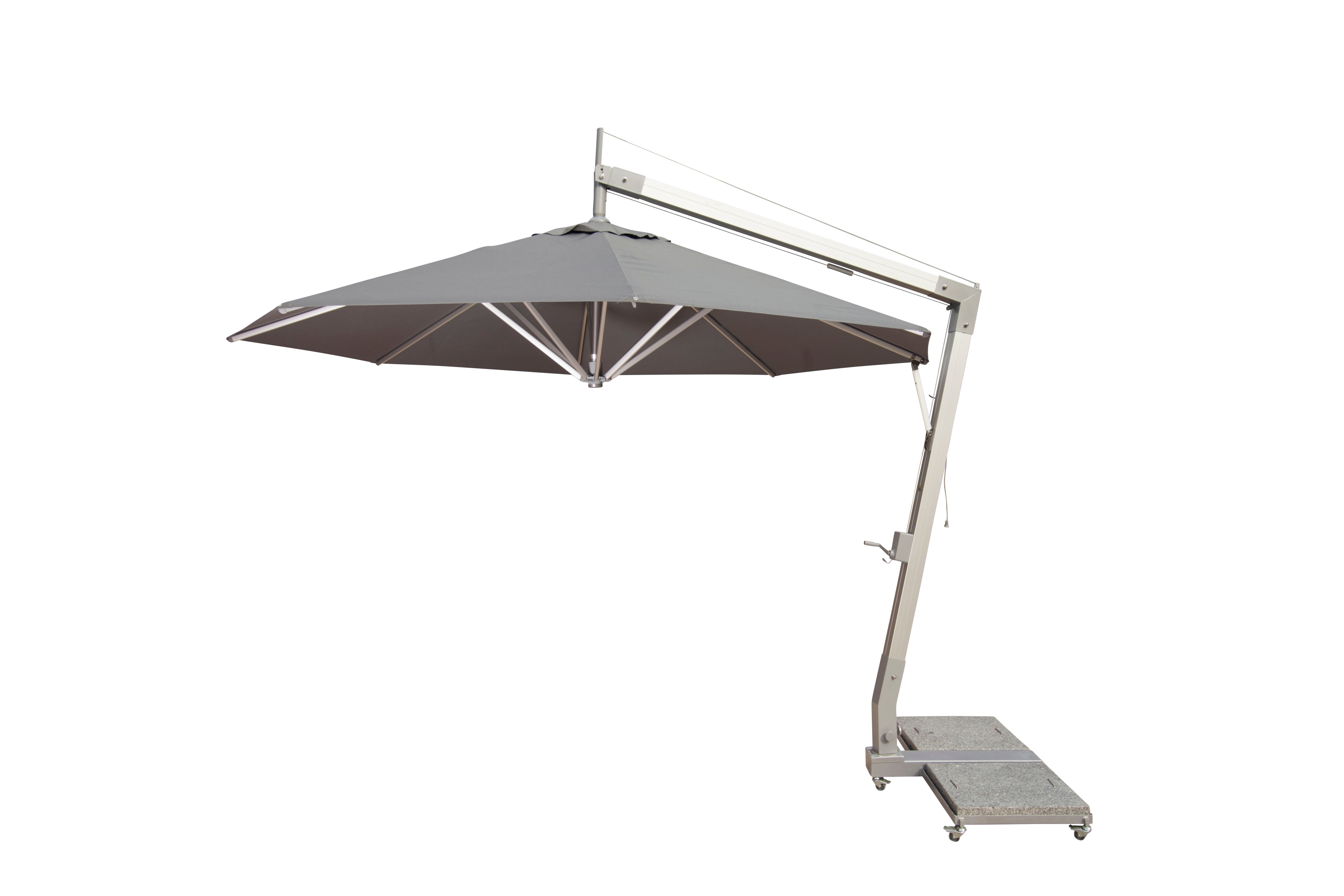 Bambrella Hurricane 3.5m Round Side Wind Umbrella