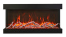 Amantii 60" Unit - 14 1/4" In Depth 3 Sided Glass Fireplace